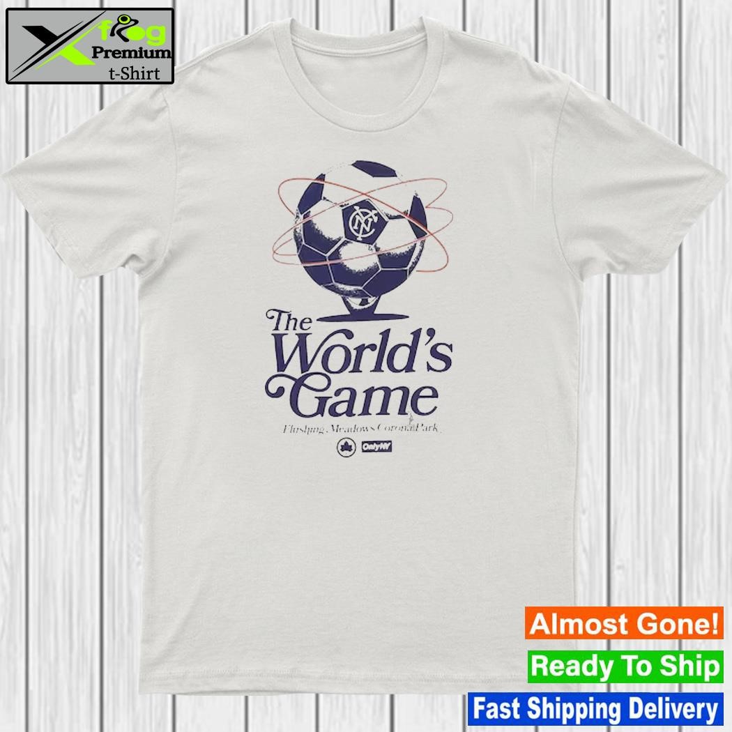 Design new York City Fc X Nyc Parks Onlyny The World’s Game T-Shirt