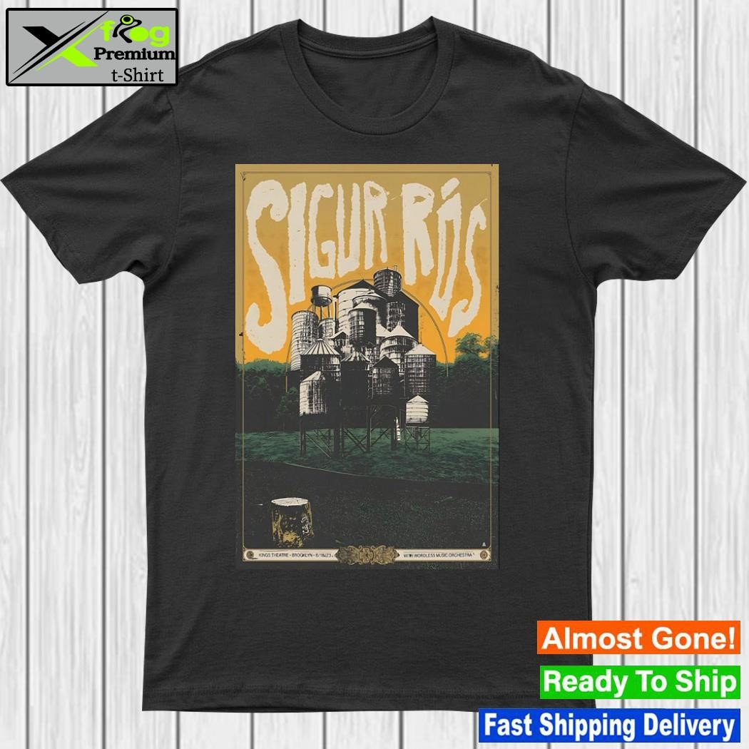 Design sigur Rós Kings Theatre Brooklyn, NY 8 18 23 Poster Shirt