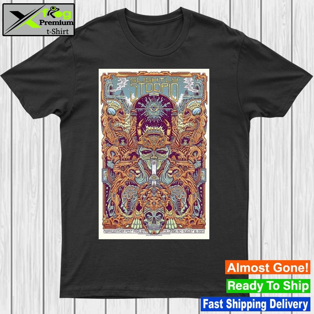 Design slightly Stoopid August 18, 2023 in Columbia, MD Merriweather Post Pavilion Event Poster Shirt