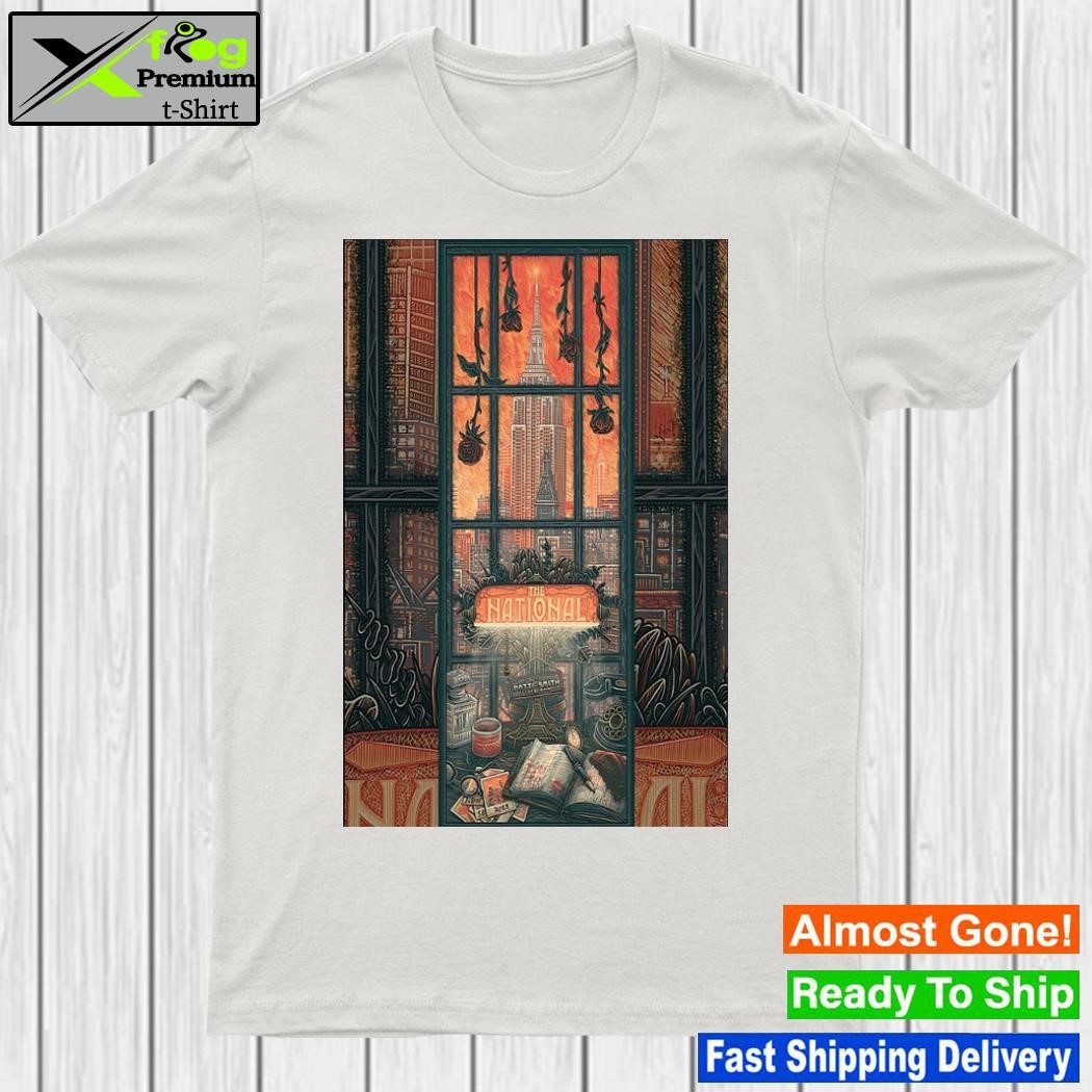 Design the National Tour 2023 New York at Madison Square Garden Aug 18 Poster Shirt