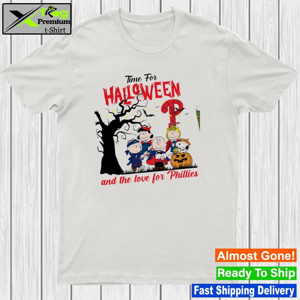 Design time for halloween and the love for phillies shirt