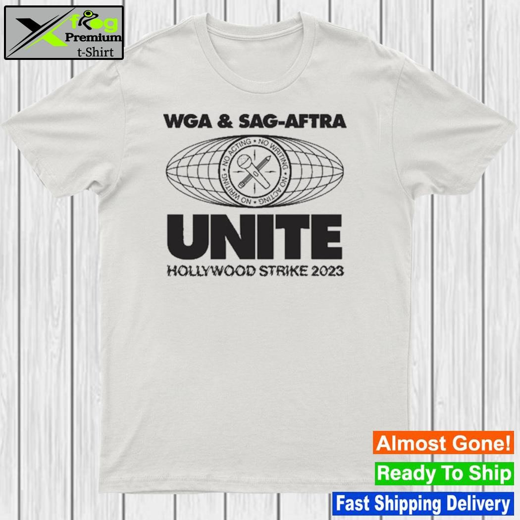 Design transfigureprintco Wga & Sag-Aftra Unite Shirt