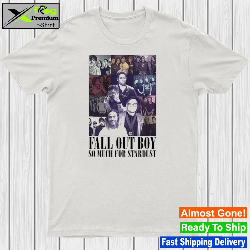 Fall out boy so much for stardust the eras tour shirt