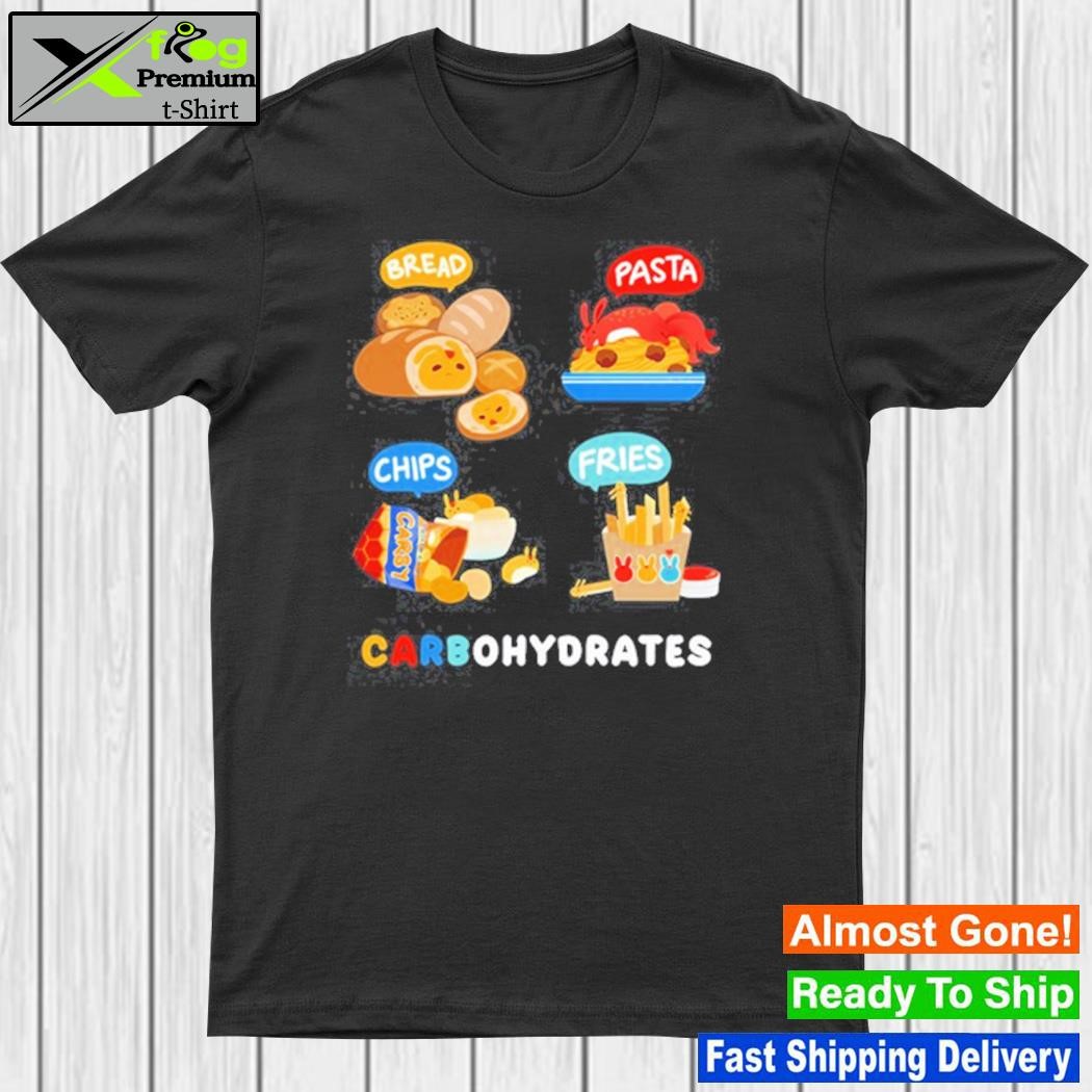 Fenrishion Bread Pasta Chips Fries Carbohydrates New Shirt
