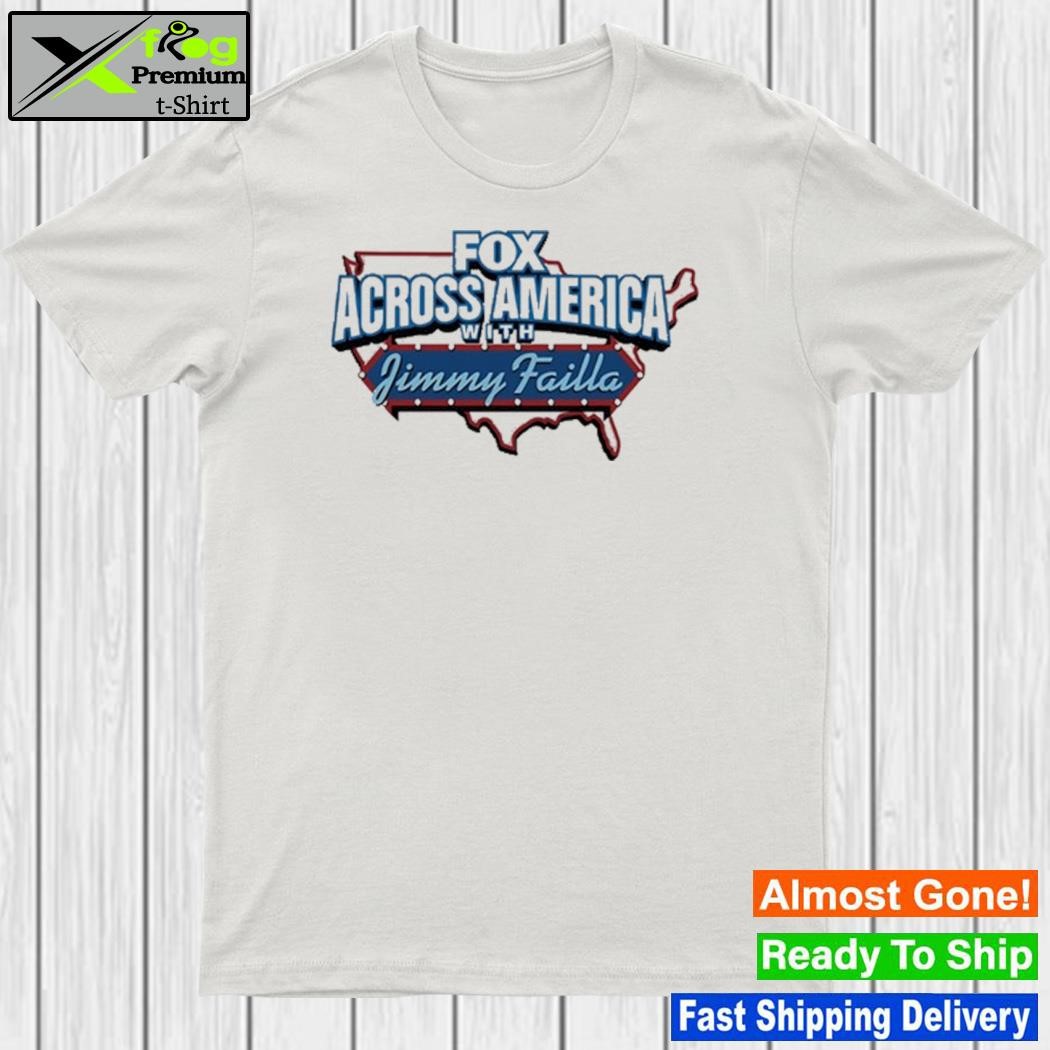 Fox News Fox Across America with Jimmy Failla Raglan Shirt
