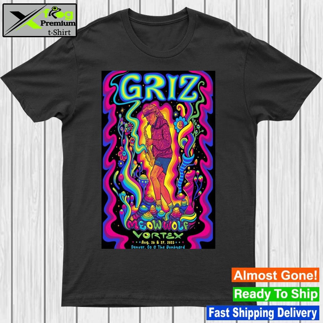 Griz denver Colorado event aug 26-27 2023 poster shirt