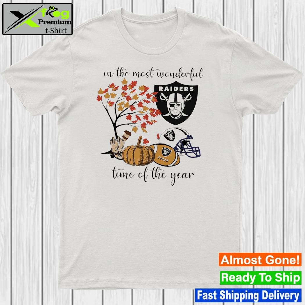 In The Most Wonderful Time Of The Year Las Vegas Raiders Shirt