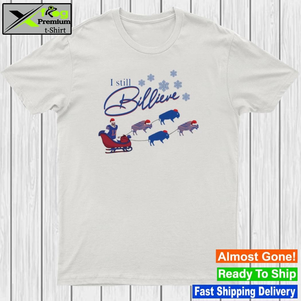 Josh allen I still billieve buffalo Christmas shirt