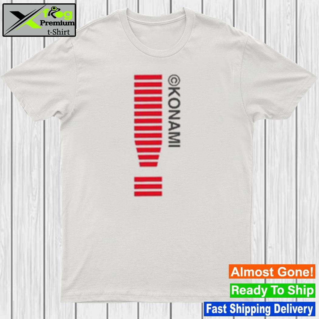 Konami Alert Embroidered T-Shirt