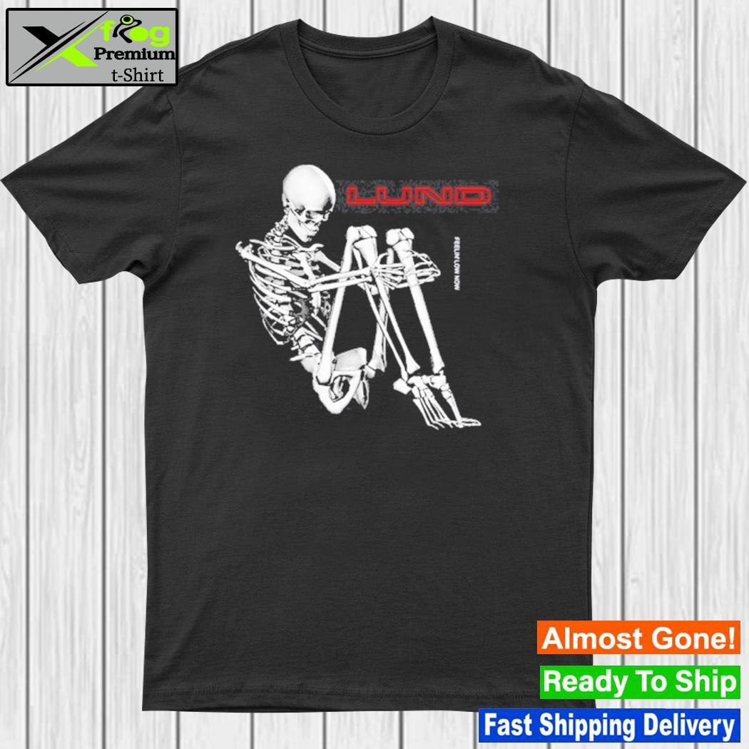 Lundbeatz Sitting Skeleton T-Shirt