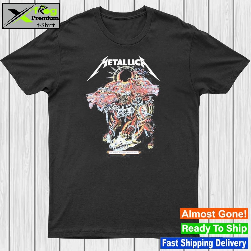 Metallica Inglewood Los Angeles CA Tour Shirt