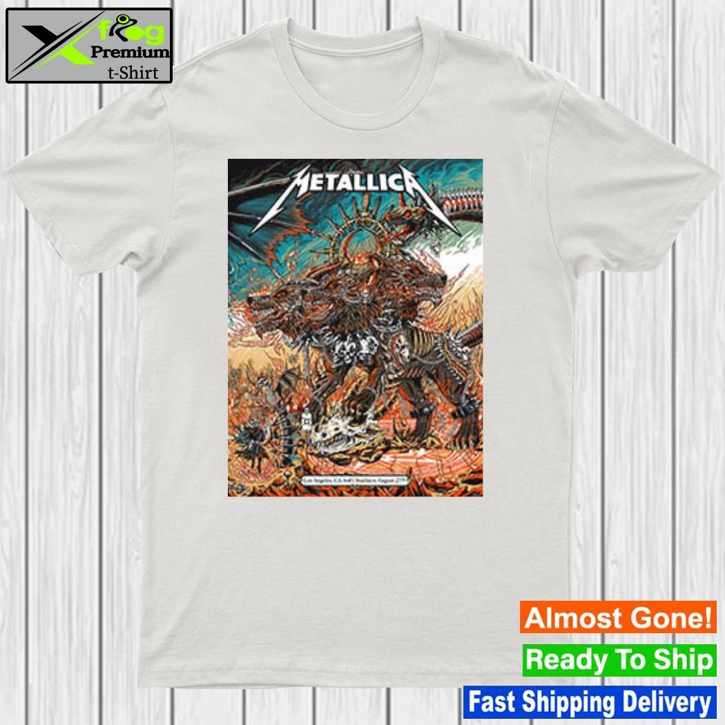 Metallica Los Angeles CA SoFi Stadium August 27th 2023 The M72 World Tour shirt