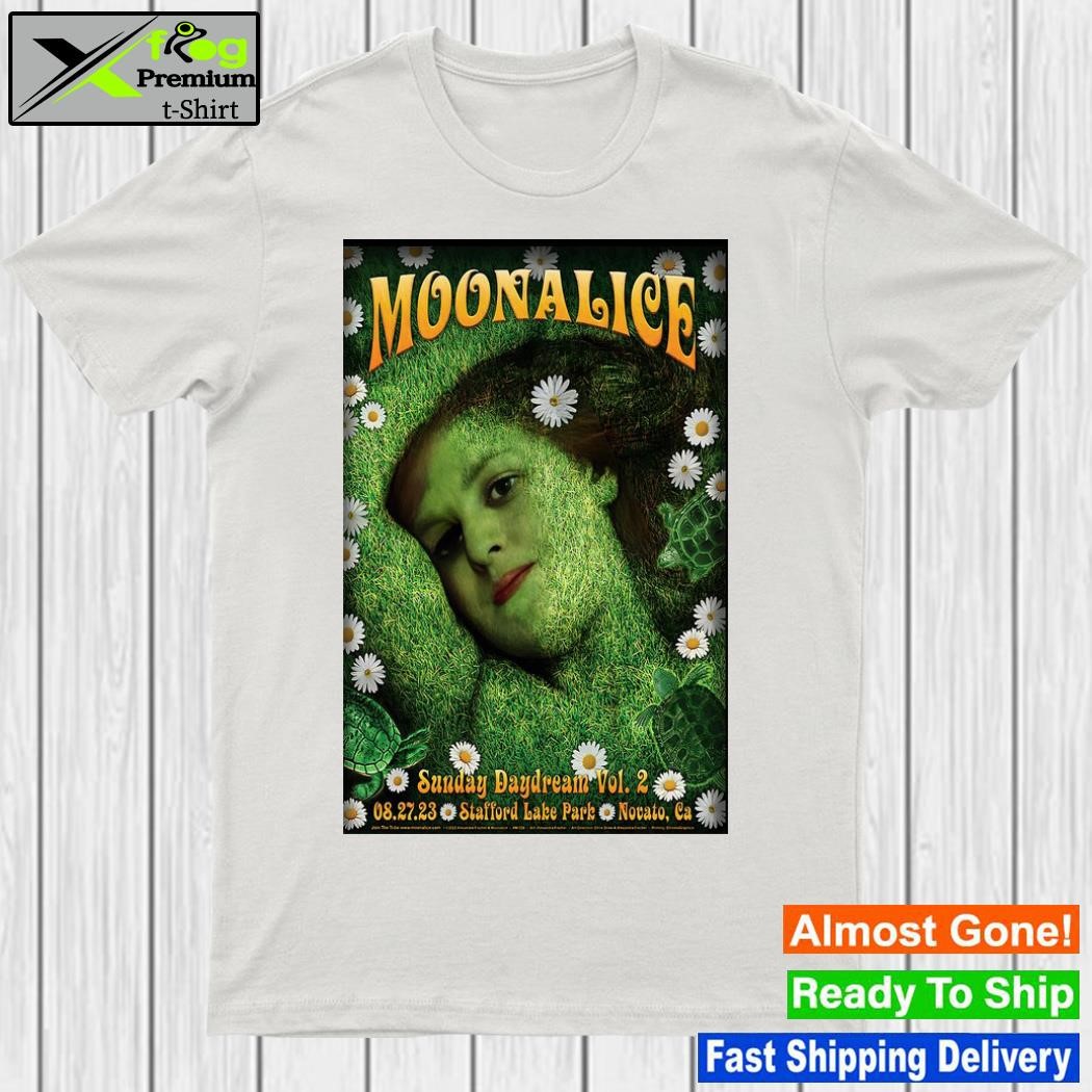 Moonalice August 27, 2023 Novato, CA Poster shirt