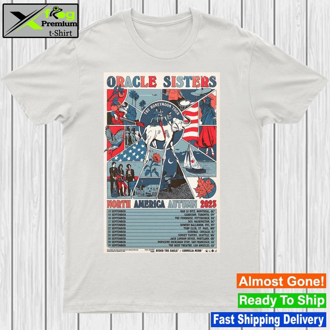 Oracle Sisters North America Autumn 2023 Poster shirt