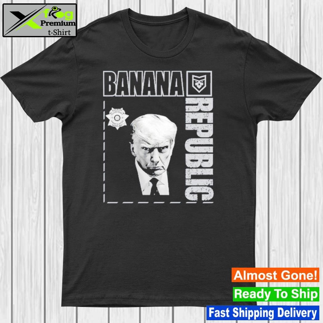 Patchops Trump Mugshot Banana Republic T-Shirt