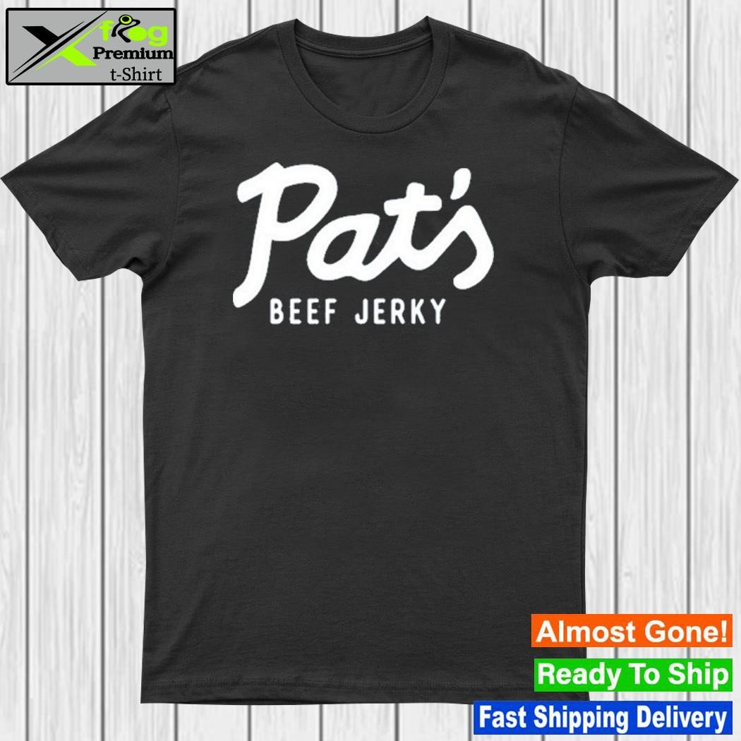 Pat's Script Pats Beef Jerky Shirt