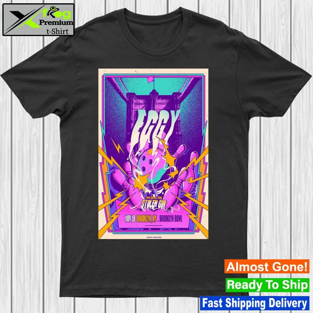 Poster Eggy November 18, 2023 Brooklyn, NY Brooklyn Bowl shirt