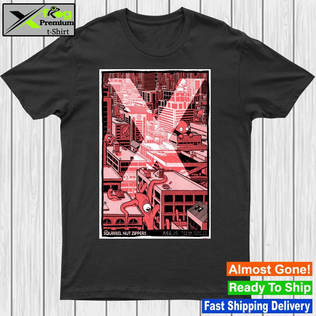 Poster X The Band Chicago, IL August 27 & 28 2023 shirt
