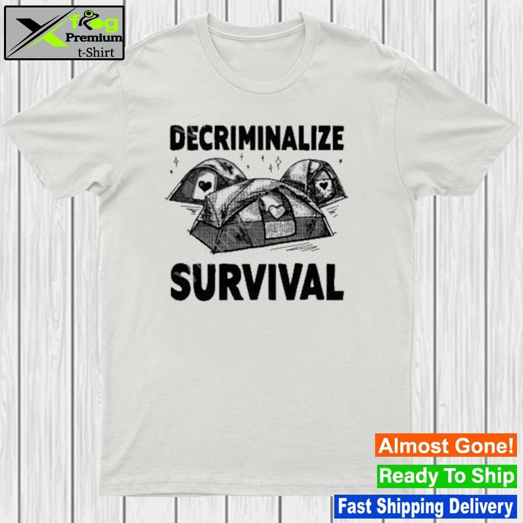 Punkwithacamera decriminalize survival shirt