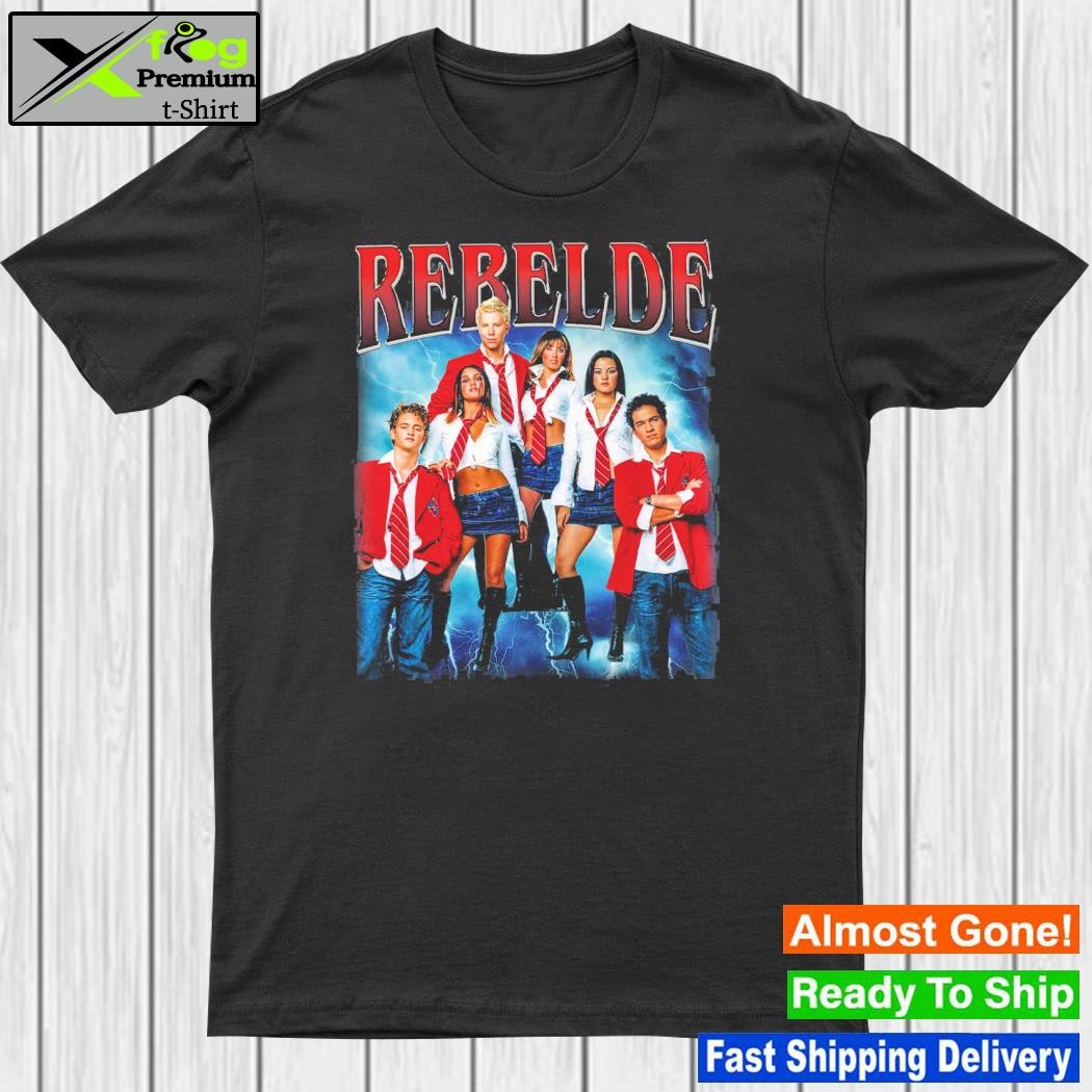 Rebelde Tour 2023 Shirt, RBD Logo Shirt,