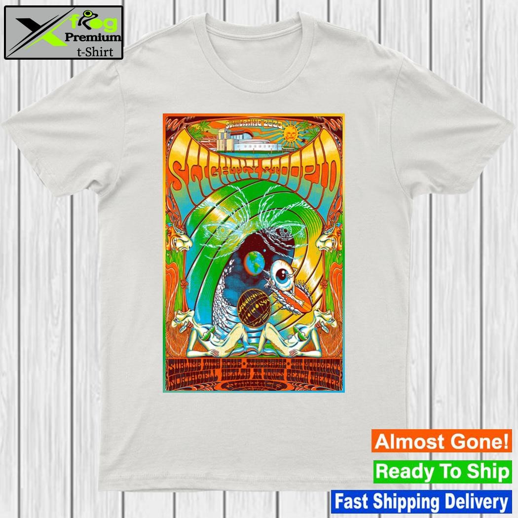 Slightly stoopid august 26 2023 northwell health at jones beach theater wantagh ny poster shirt