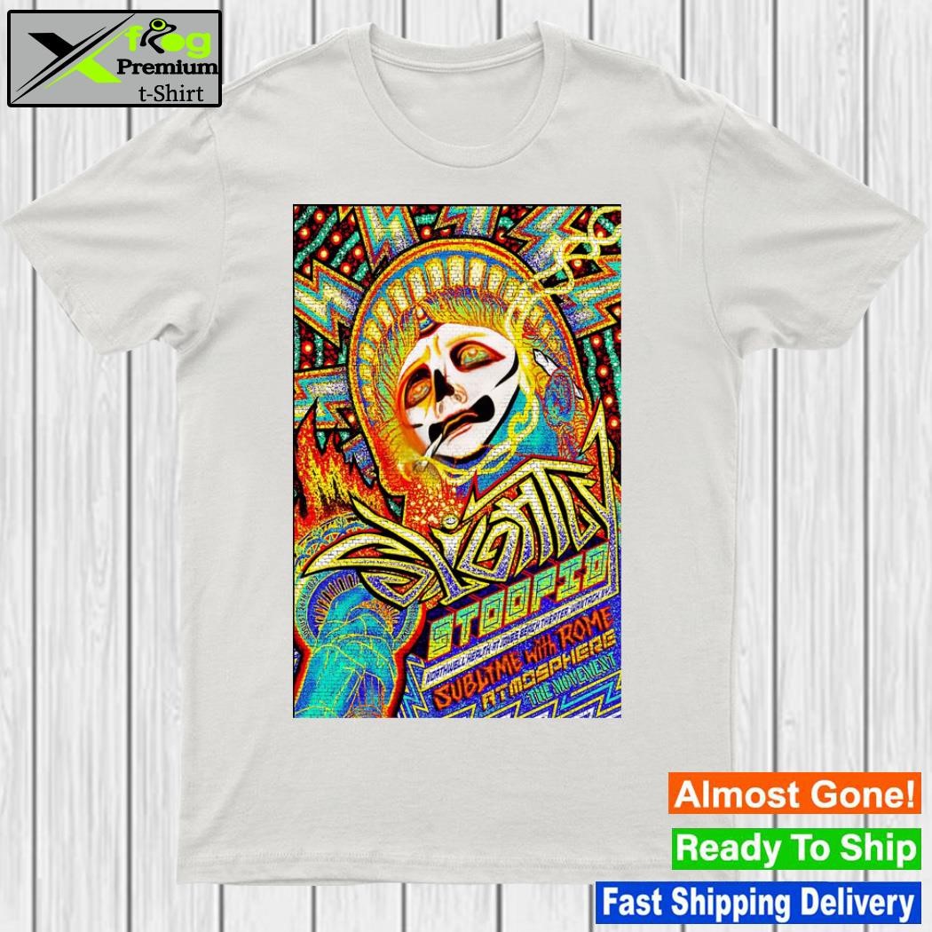 Slightly stoopid wantagh new york aug 26th 2023 poster shirt