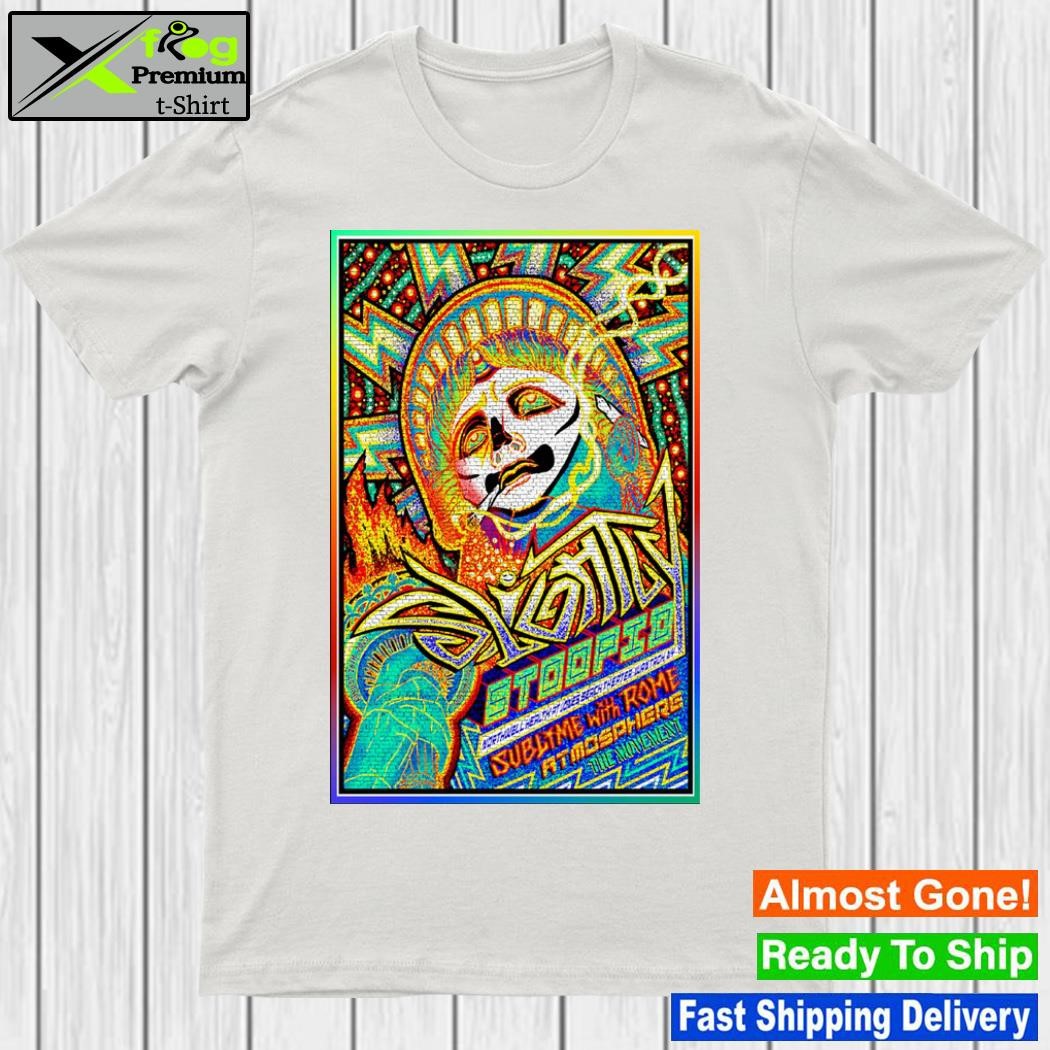 Slightly stoopid wantagh ny august 26 2023 poster shirt