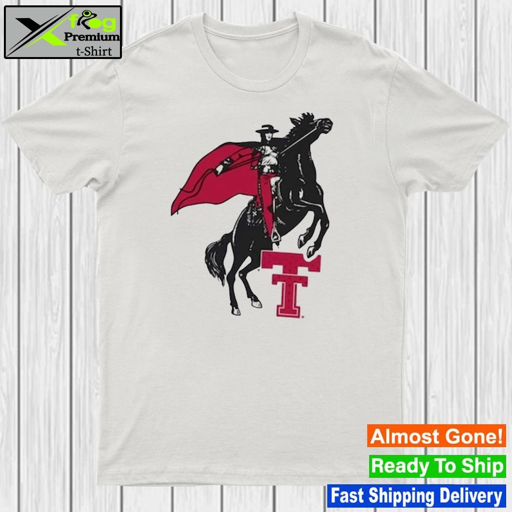 Texas Tech Red Raiders Under Armour Throwback Masked Rider Performance T-Shirt
