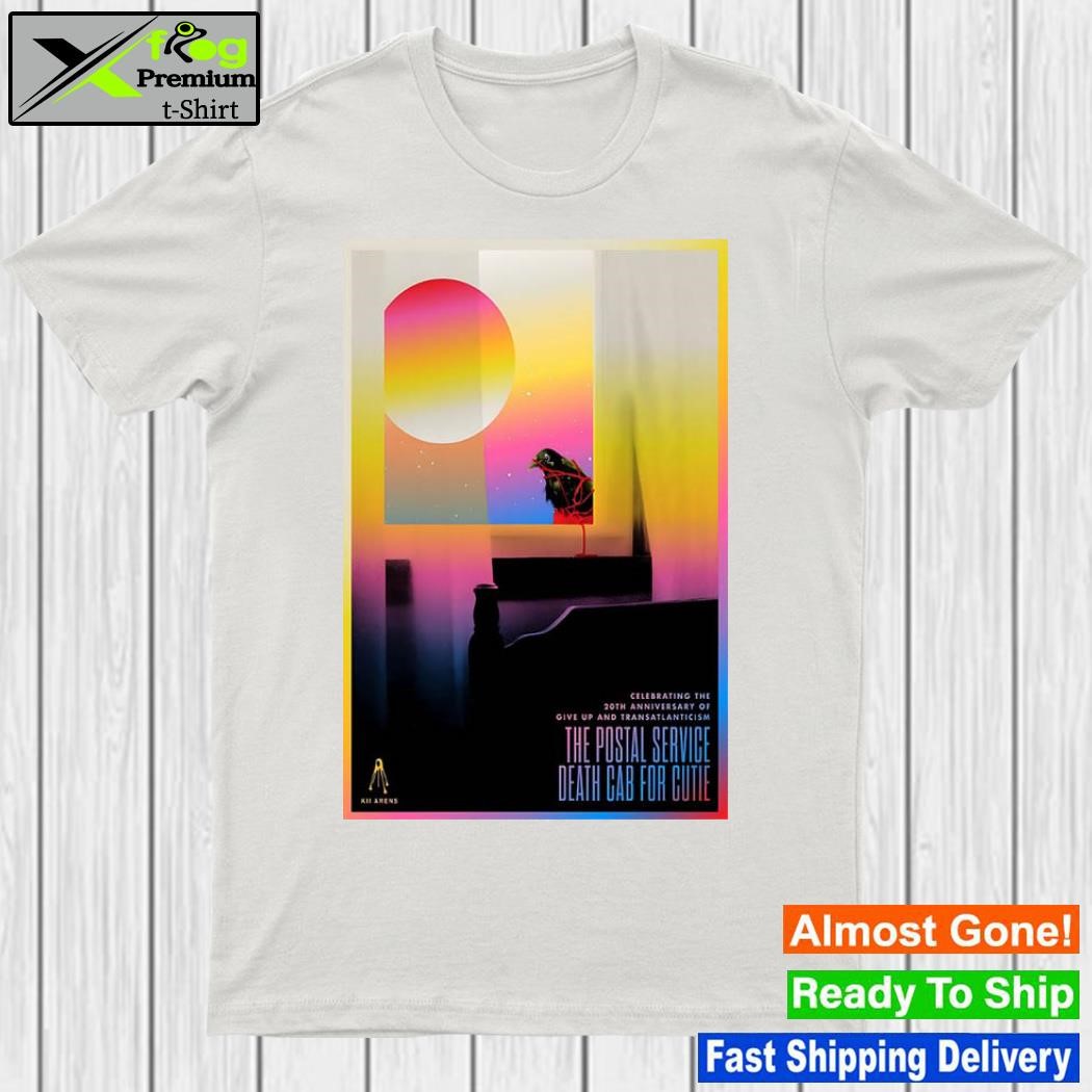 The Postal Service Celebrating The 20th Anniversaries of Give Up And Transatlanticism Poster shirt