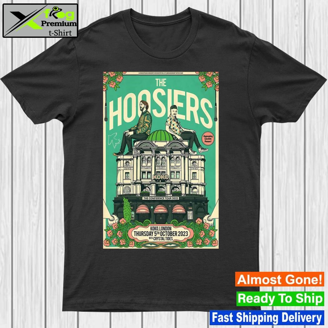 The hoosiers koko london october 5th 2023 poster shirt