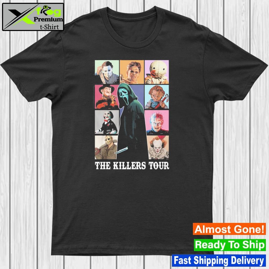 The killers tour horror movies shirt
