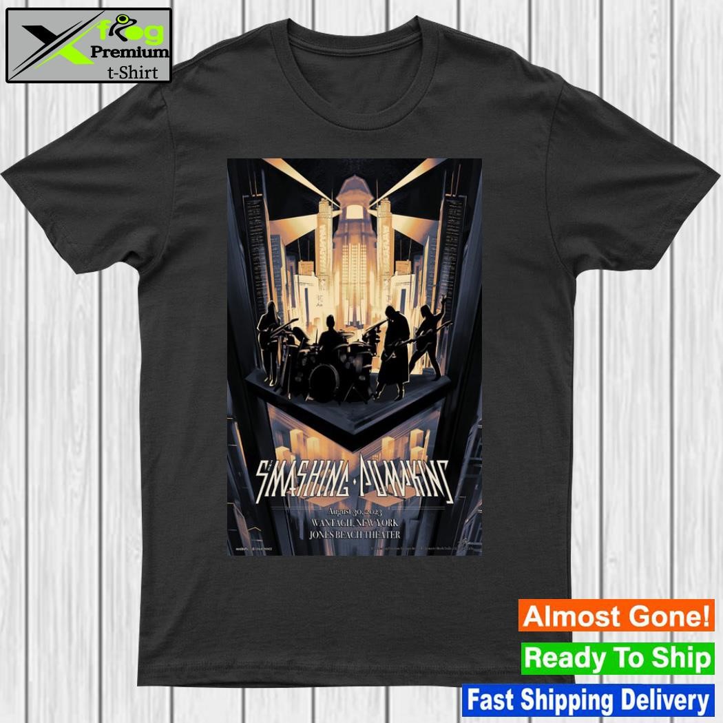 The smashing pumpkins august 30 2023 at jones beach theater in wantagh ny poster shirt
