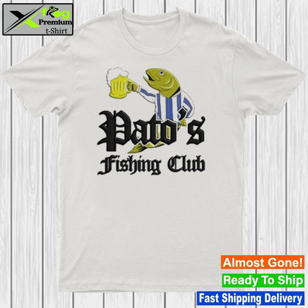 The wtid podcast pato's fishing club shirt