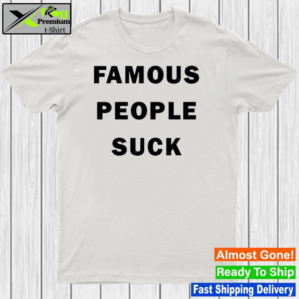 Travis Barker Famous People Suck T Shirt