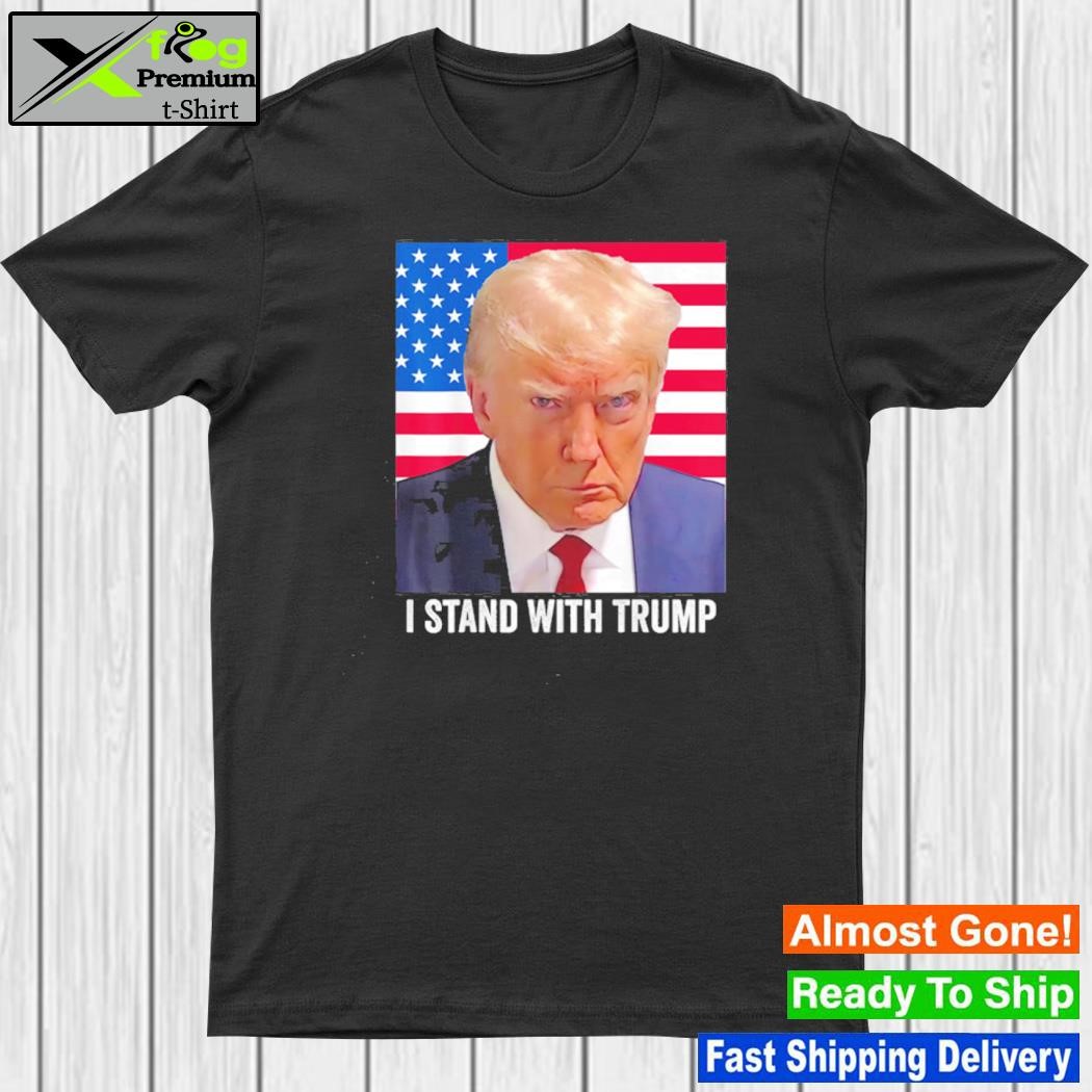 Trump 2024 Mugshot – I Stand with Trump T-Shirt