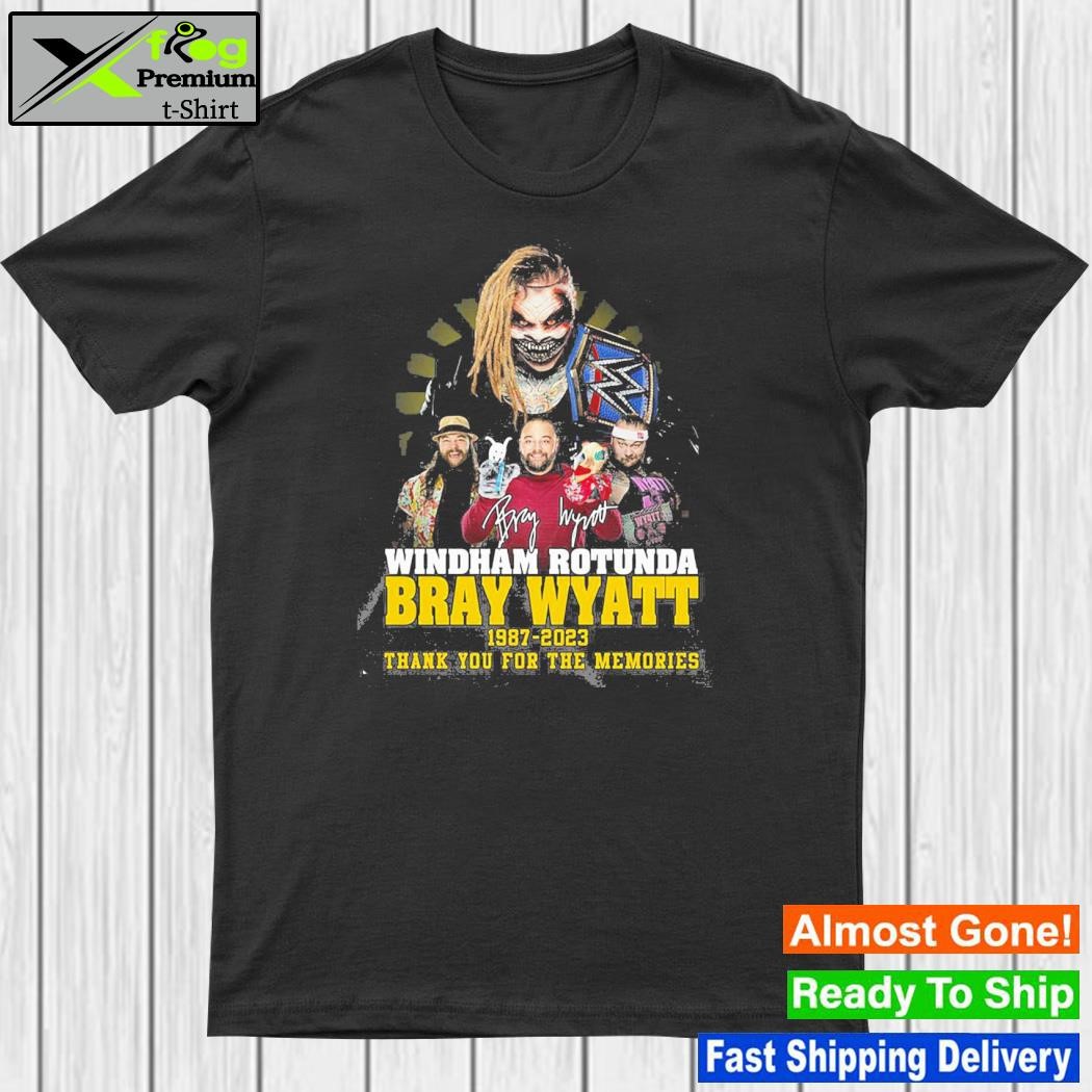 Windham Rotunda Bray Wyatt 1987 – 2023 Thank You For The Memories Unisex T-Shirt