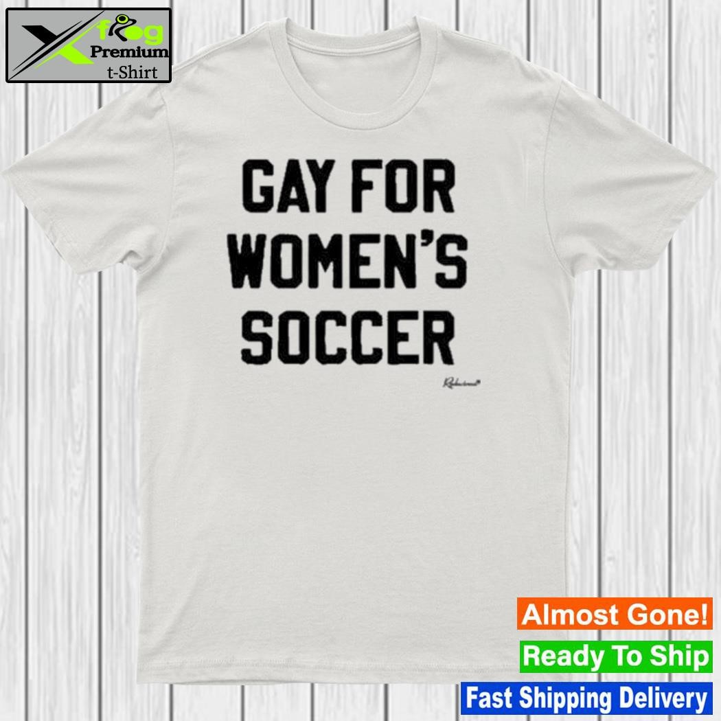 logo Gay for women's soccer 2023 shirt
