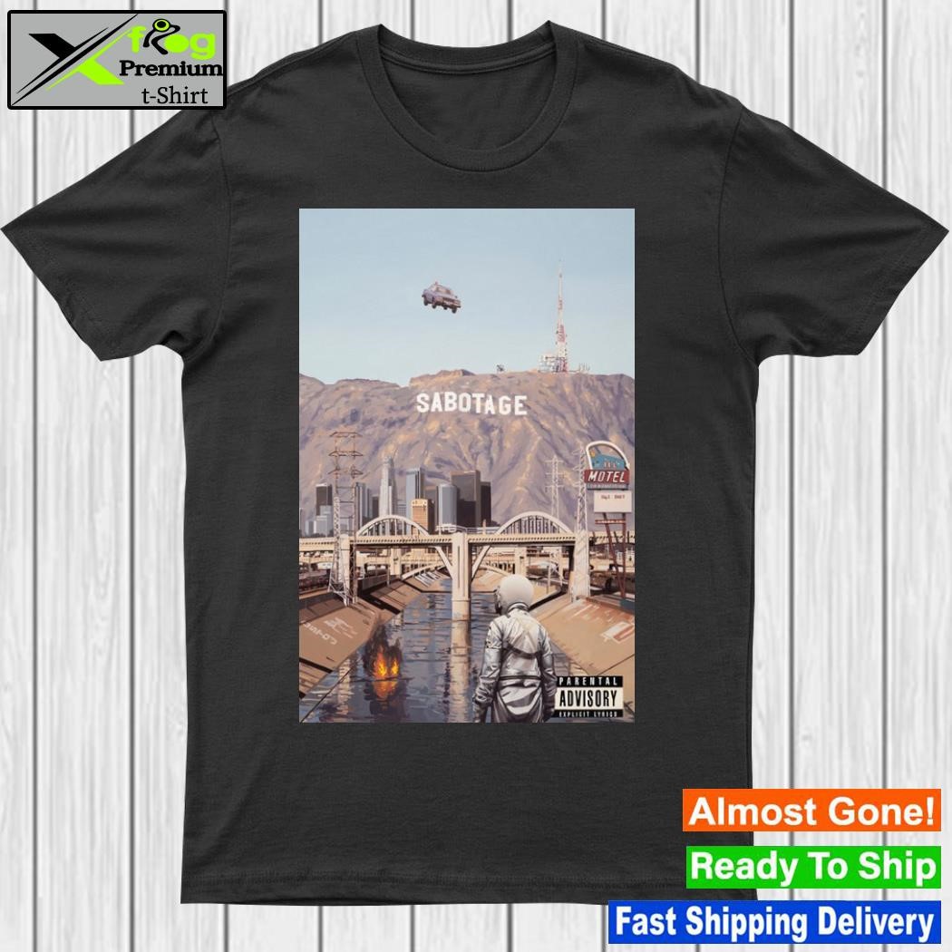 Beastie boys august 31 2023 sabotage album I'll communication music poster shirt