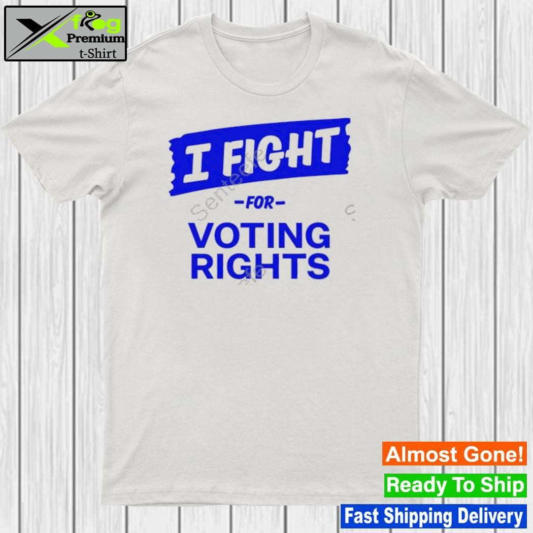 Democracy docket merch I fight for voting rights shirt