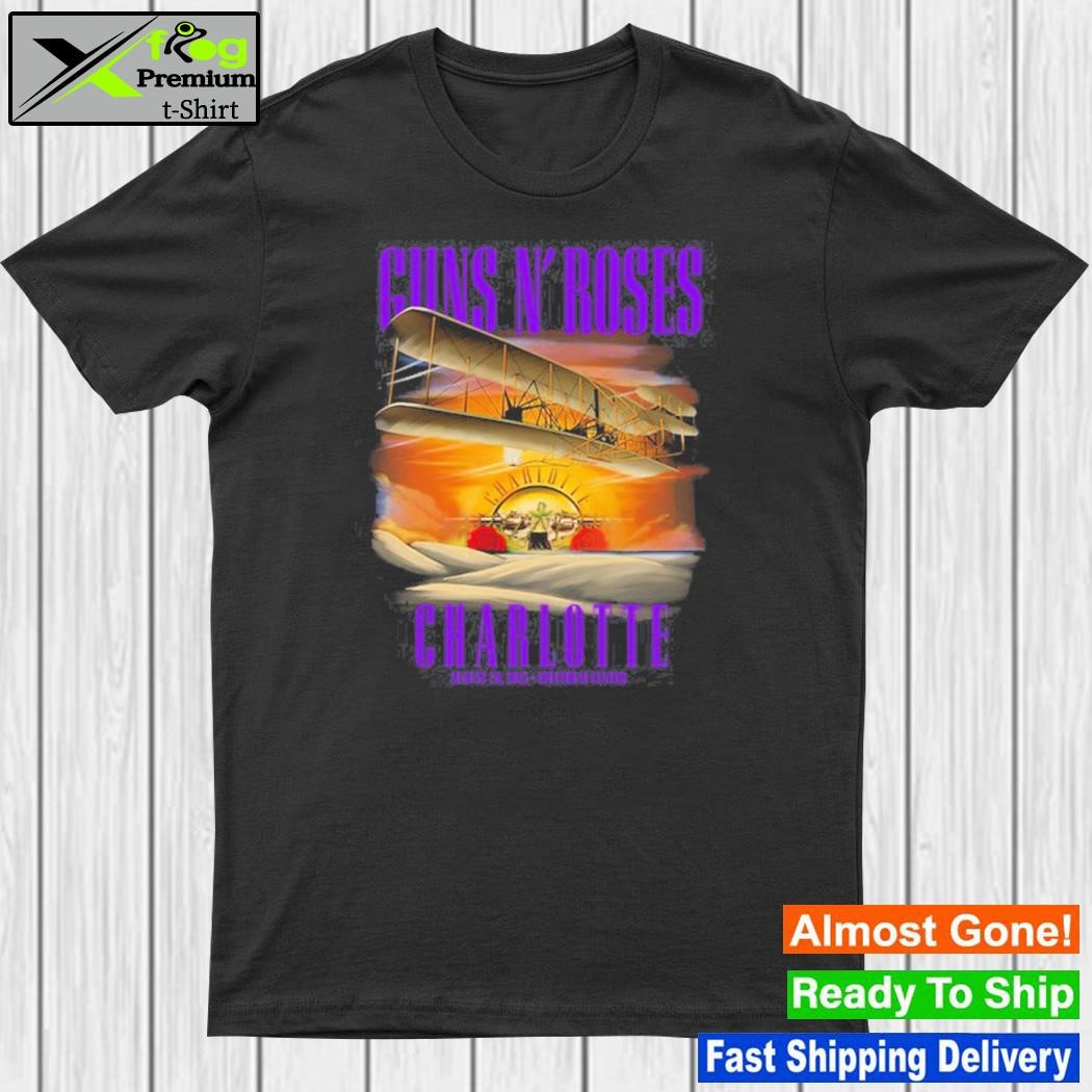 Guns n' roses spectrum center charlotte nc 2023 shirt
