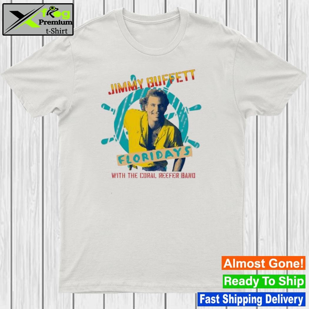 Jimmy Buffett And The Coral Reefer Band 1986 Floridays Tour Vintage Shirt