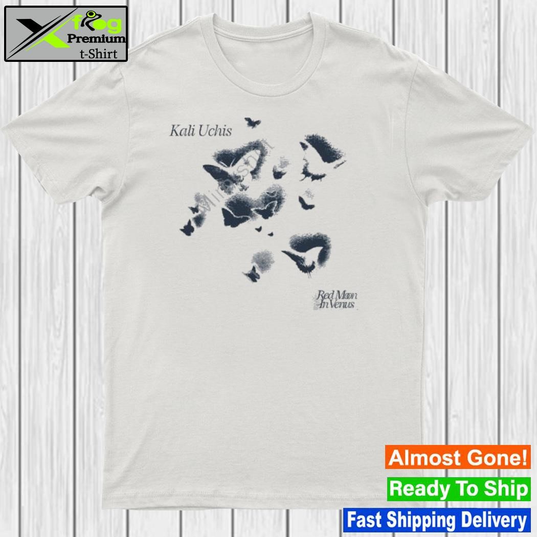 KalI uchis blue butterfly crewneck shirt