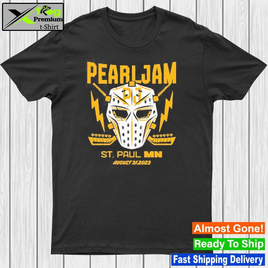 Official aug 31 2022 Pearl Jam Xcel Energy Center Saint Paul Mn Shirt