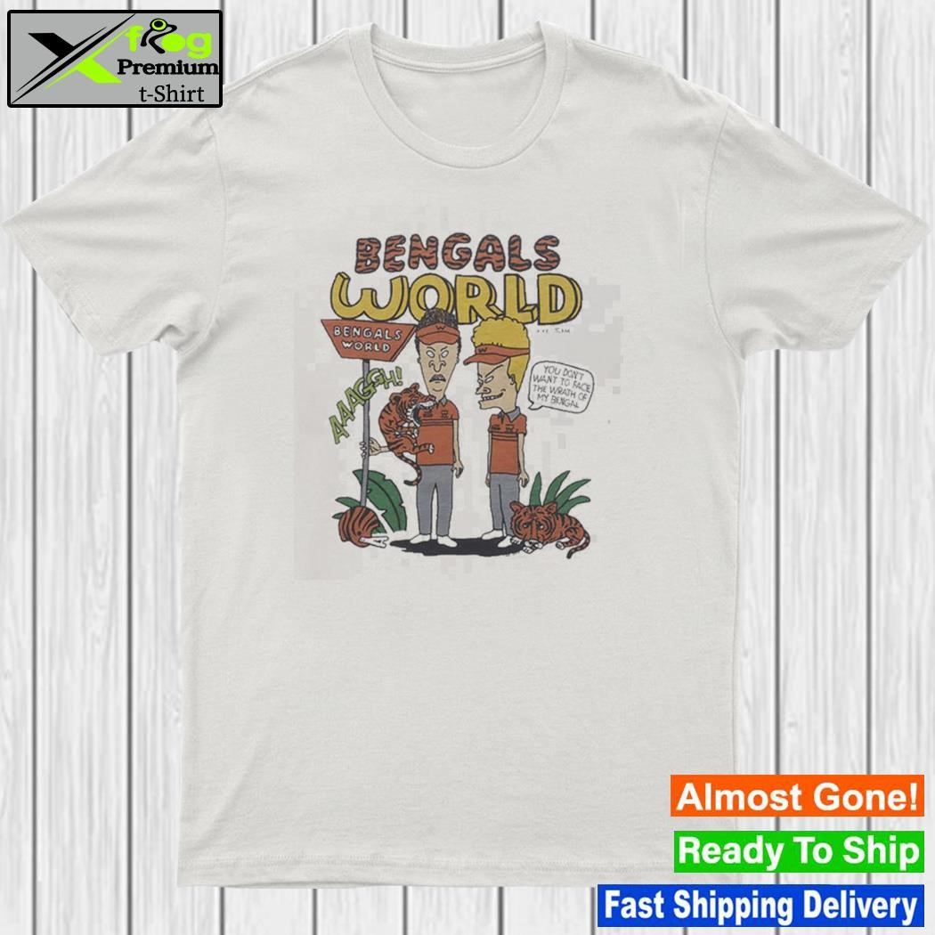 Beavis And Butthead X Cincinnati Bengals World Shirt, hoodie, sweater and  long sleeve