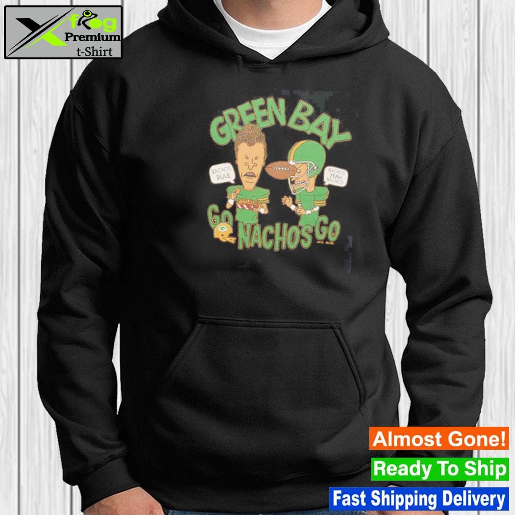 Beavis And Butthead X Green Bay Packers Nachos Shirt