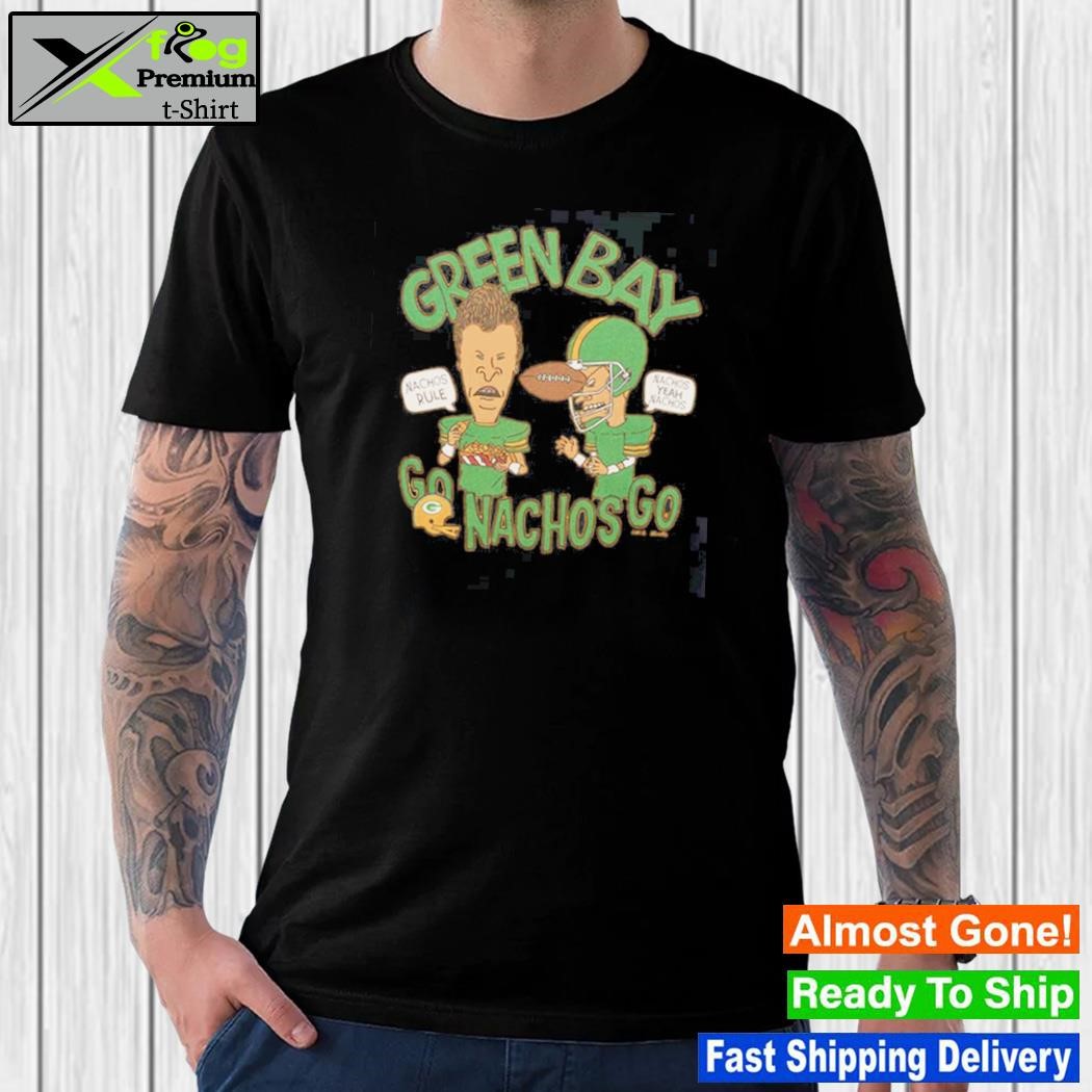 Beavis And Butthead X Green Bay Packers Nachos Shirt