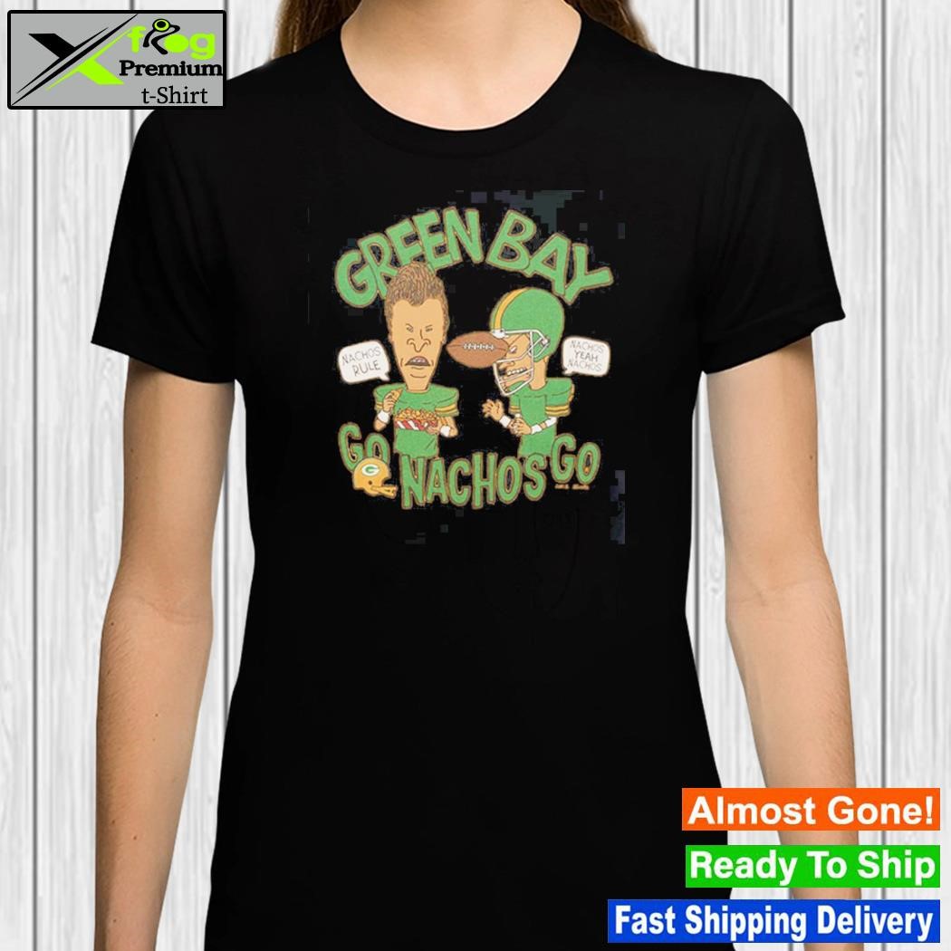 Beavis And Butthead X Green Bay Packers Nachos Shirt