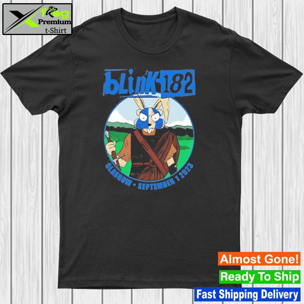 Official blink-182 Glasgow Scotland OVO Hydro 09 01 2023 T Shirt