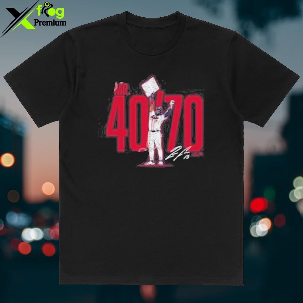 Ronald Acuña Jr: Mr. 40/70, Adult T-Shirt / Large - MLB - Sports Fan Gear | breakingt