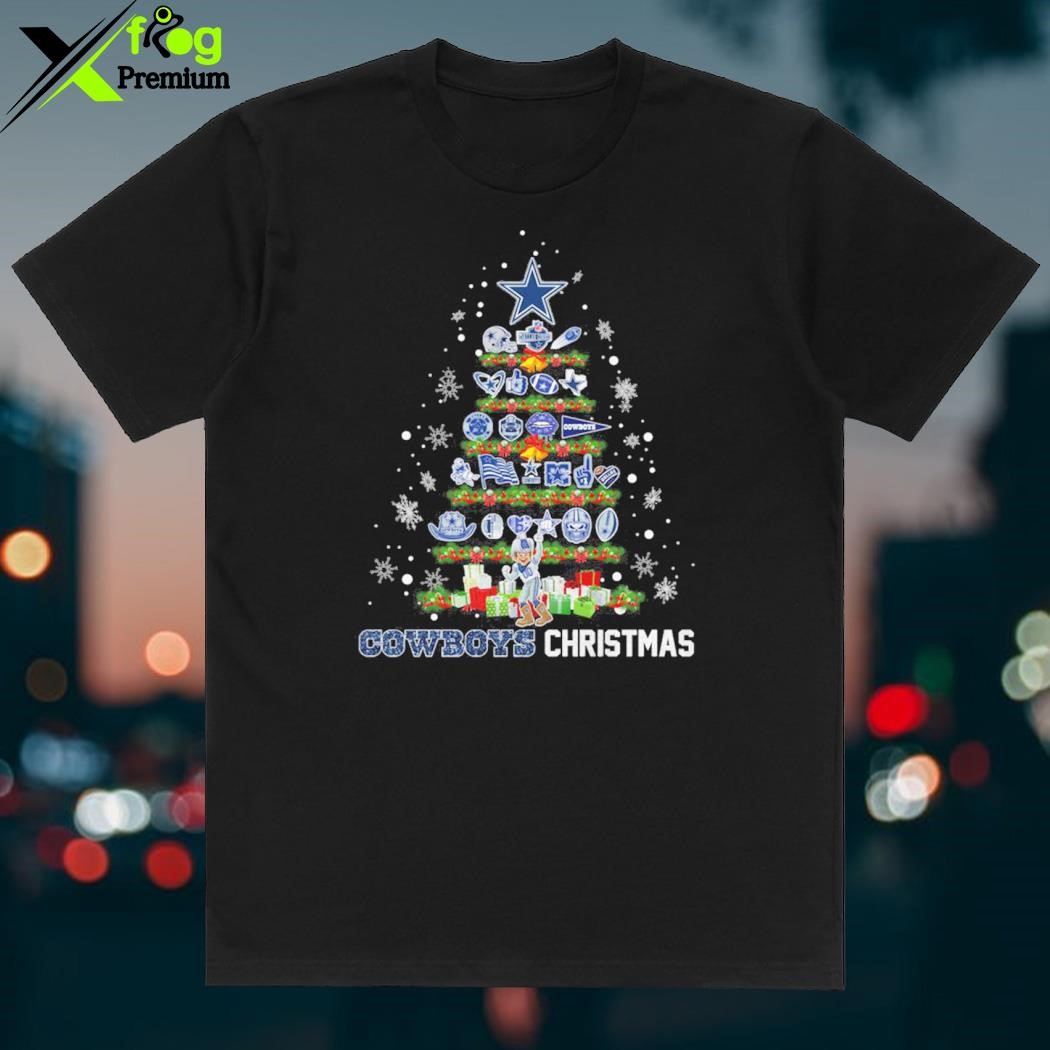 Dallas Cowboys Christmas Tree Christmas Shirt